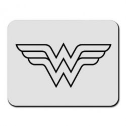 Коврик для мыши Wonder Woman Logo - PrintSalon