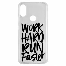 Чохол для Xiaomi Redmi Note 7 Work hard run faster - PrintSalon