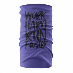 Бандана Work hard run faster - PrintSalon