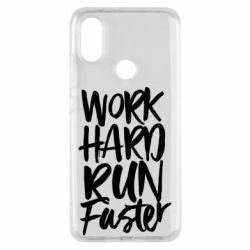 Чохол для Xiaomi Mi A2 Work hard run faster - PrintSalon