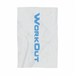 Рушник з принтом Workout