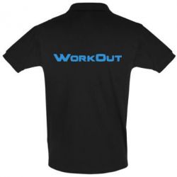 Мужское поло Workout - PrintSalon