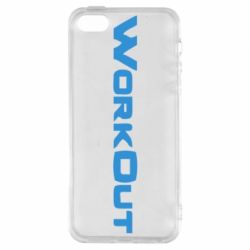 Чохол для iphone 5/5S/SE Workout - PrintSalon