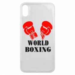 Чехол для iPhone Xs Max World Boxing - PrintSalon