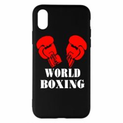 Чохол для iPhone X/Xs World Boxing