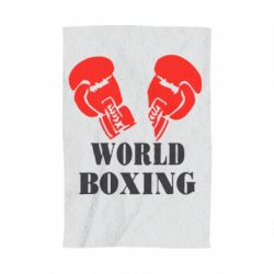 Рушник з принтом World Boxing