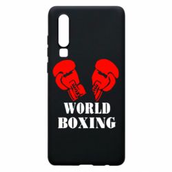 Чехол для Huawei P30 World Boxing - PrintSalon