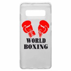Чехол для Samsung S10+ World Boxing - PrintSalon