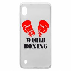 Чехол для Samsung A10 World Boxing - PrintSalon