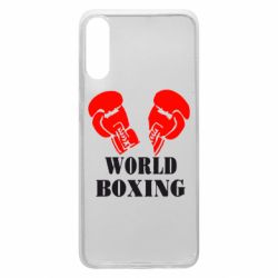 Чехол для Samsung A70 World Boxing - PrintSalon