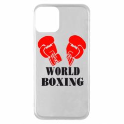 Чехол для iPhone 11 World Boxing - PrintSalon