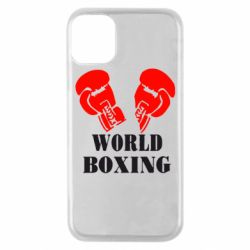 Чехол для iPhone 11 Pro World Boxing - PrintSalon