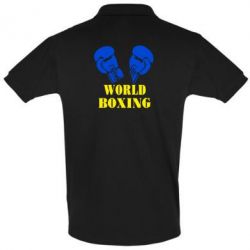 Мужское поло World Boxing - PrintSalon