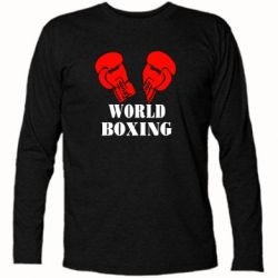 Футболка з довгим рукавом World Boxing