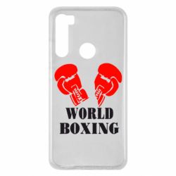 Чехол для Xiaomi Redmi Note 8 World Boxing - PrintSalon