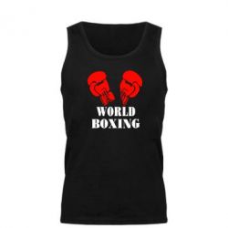 Мужская майка World Boxing - PrintSalon