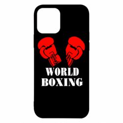 Чехол для iPhone 12 World Boxing - PrintSalon