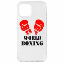 Чехол для iPhone 12 Pro Max World Boxing - PrintSalon
