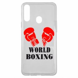 Чехол для Samsung A20s World Boxing - PrintSalon