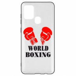Чехол для Samsung A21s World Boxing - PrintSalon