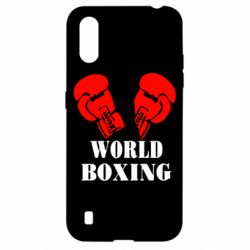 Чехол для Samsung A01/M01 World Boxing - PrintSalon