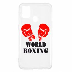 Чехол для Samsung M31 World Boxing - PrintSalon