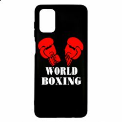 Чехол для Samsung M51 World Boxing - PrintSalon