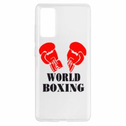 Чехол для Samsung S20 FE World Boxing - PrintSalon