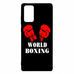 Чехол для Samsung Note 20 World Boxing - PrintSalon