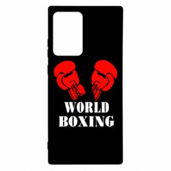 Чехол для Samsung Note 20 Ultra World Boxing - PrintSalon