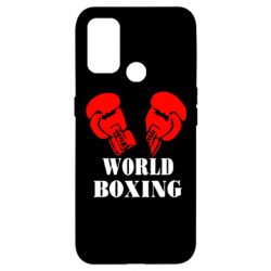 Чохол для Oppo A53 / A32 / A33World Boxing-PrintSalon Чохол для Oppo A53 / A32 / A33World Boxing