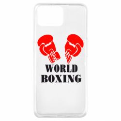 Чехол для Oppo A73 World Boxing-PrintSalon Чехол для Oppo A73 World Boxing