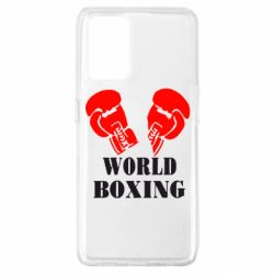 Чехол для Oppo A74 4G World Boxing - PrintSalon