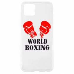 Чехол для Oppo A92s World Boxing - PrintSalon
