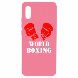 Чехол для Xiaomi Redmi 9a World Boxing