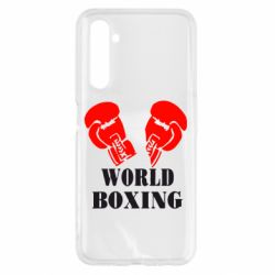 Чехол для Realme 6 World Boxing - PrintSalon