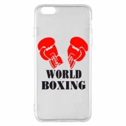 Чехол для iPhone 6 Plus/6S Plus World Boxing - PrintSalon