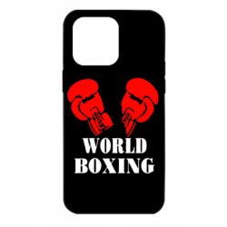 Чехол для iPhone 14 Pro Max World Boxing - PrintSalon