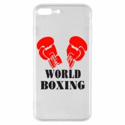 Чехол для iPhone 7 Plus World Boxing - PrintSalon