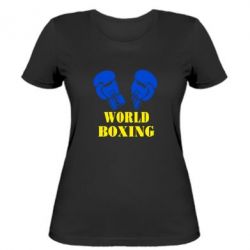 Женская футболка World Boxing - PrintSalon