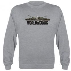 Cвитшот World Of Tanks 3D Logo - PrintSalon