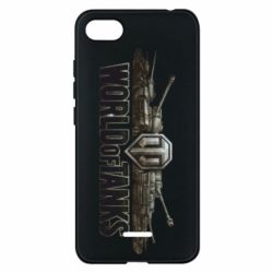 Чехол для Xiaomi Redmi 6A World Of Tanks 3D Logo