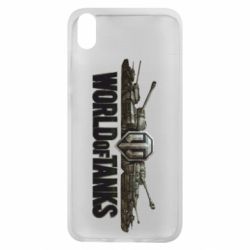 Чехол для Xiaomi Redmi 7A World Of Tanks 3D Logo - PrintSalon