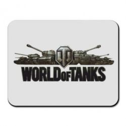 Коврик для мыши World Of Tanks 3D Logo-PrintSalon Коврик для мыши World Of Tanks 3D Logo