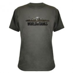 Камуфляжная футболка World Of Tanks 3D Logo - PrintSalon