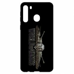 Чехол для Samsung A21 World Of Tanks 3D Logo - PrintSalon