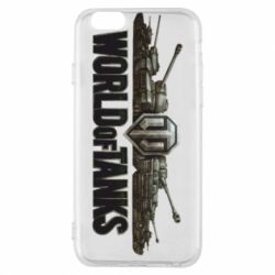 Чехол для iPhone 6/6S World Of Tanks 3D Logo - PrintSalon