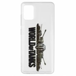Чехол для Samsung A51 World Of Tanks 3D Logo