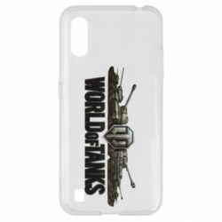 Чехол для Samsung A01/M01 World Of Tanks 3D Logo - PrintSalon