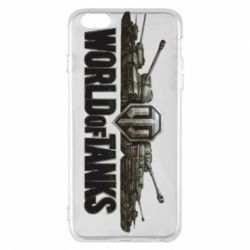 Чехол для iPhone 6 Plus/6S Plus World Of Tanks 3D Logo - PrintSalon